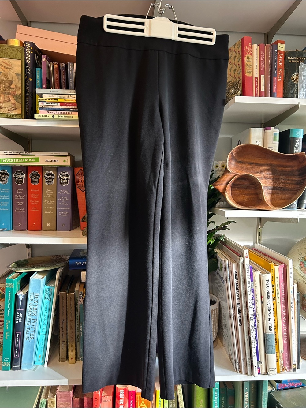 Roz & Ali Black Straight Leg Pants